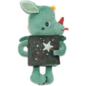 Lilliputiens Cuddle Book Joe carte educativă contrastantă