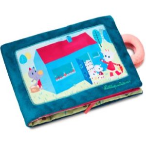 Lilliputiens Playbook The Wolf and the 7 Goats carte educativă contrastantă