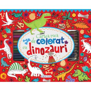 Cartea mea de colorat cu dinozauri