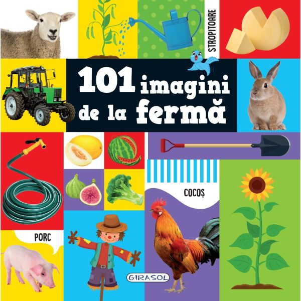 Carte cu animalute, 101 imagini de la ferma