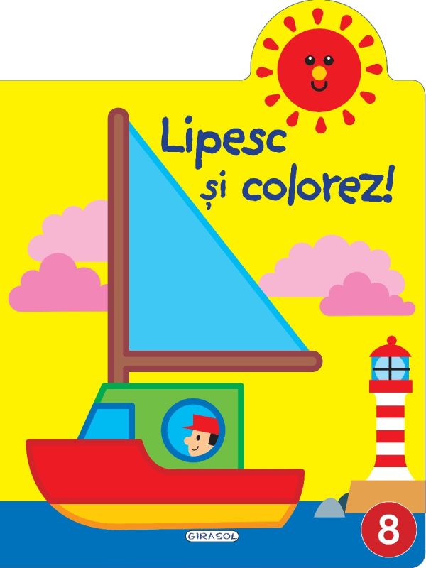 Lipesc si colorez! 8, Girasol