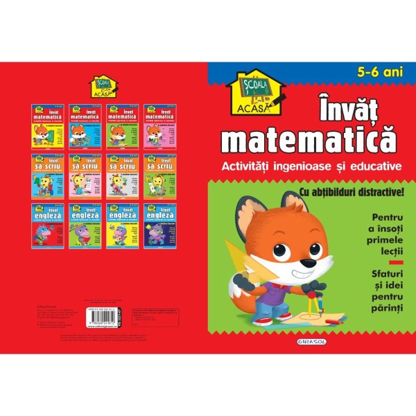 Scoala acasa, Invat matematica, 5-6 ani
