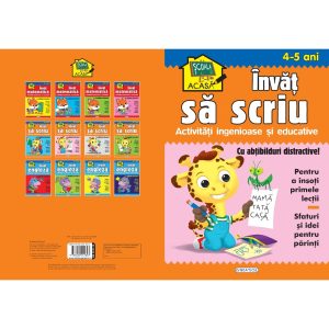 Scoala acasa, Invat sa scriu, 4-5 ani