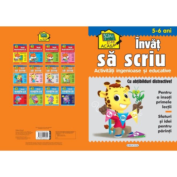 Scoala acasa, Invat sa scriu, 5-6 ani