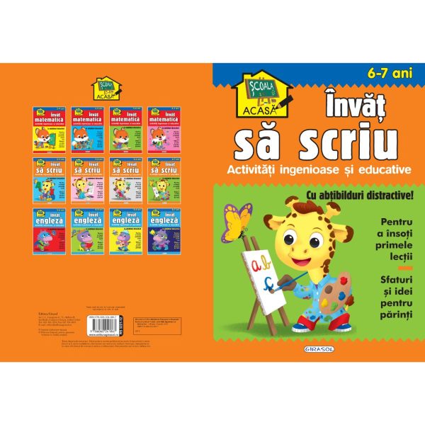 Scoala acasa, Invat sa scriu, 6-7 ani