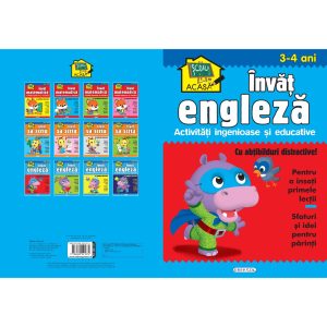 Scoala acasa, Invat engleza, 3-4 ani