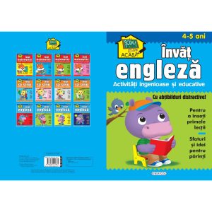 Scoala acasa, Invat engleza, 4-5 ani