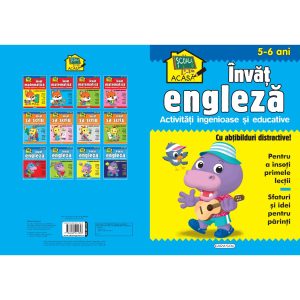 Scoala acasa, Invat engleza, 5-6 ani