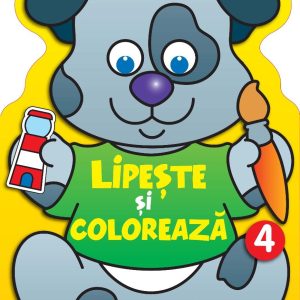 Lipeste si coloreaza: 4