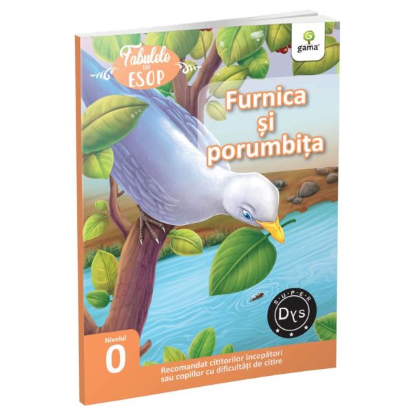 Furnica si porumbita, Fabulele lui Esop, Nivelul 0