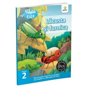 Lacusta si furnica, Fabulele lui Esop, Nivelul 2
