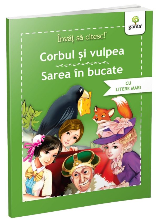 Invat sa citesc: Corbul si vulpea, Sarea in bucate