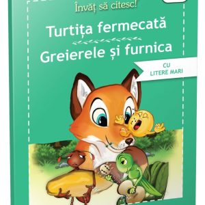 Invat sa citesc: Turtita fermecata, Greierele si furnica