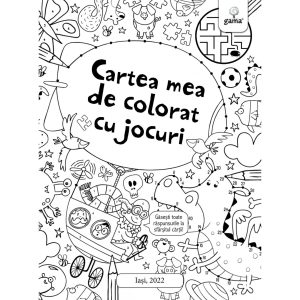 Cartea mea de colorat cu jocuri, Cartea mea cu jocuri
