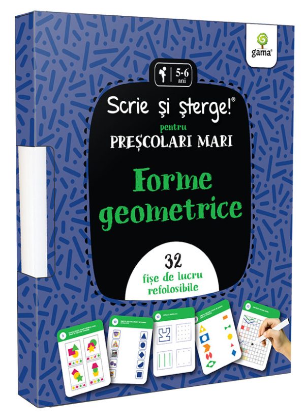 Forme geometrice, Scrie si sterge