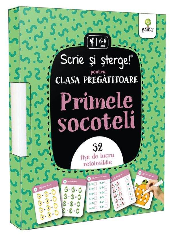 Primele socoteli, Scrie si sterge