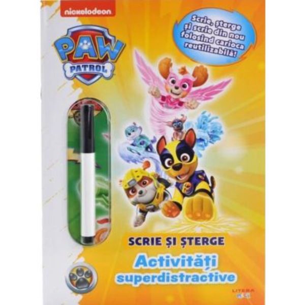 Patrula catelusilor, Activitati superdistractive, Scrie si sterge