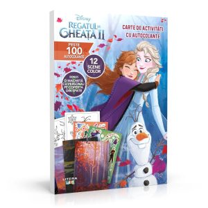Disney: Regatul de Gheata II, Carte de activitati cu autocolante
