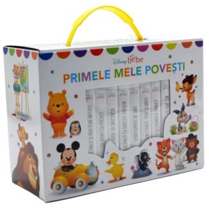 Cutie Disney bebe, Prima mea biblioteca ilustrata, Primele povesti (8 carticele)