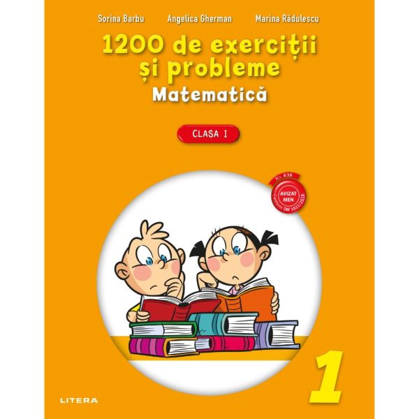 1200 de exercitii si probleme de matematica, Clasa I
