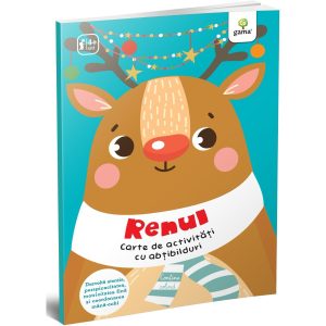 Renul, Carte de activitati cu abtibilduri, Activitatile mele de Craciun