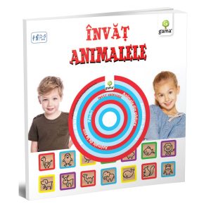 Invat animalele, Carti educative cu CD 2016