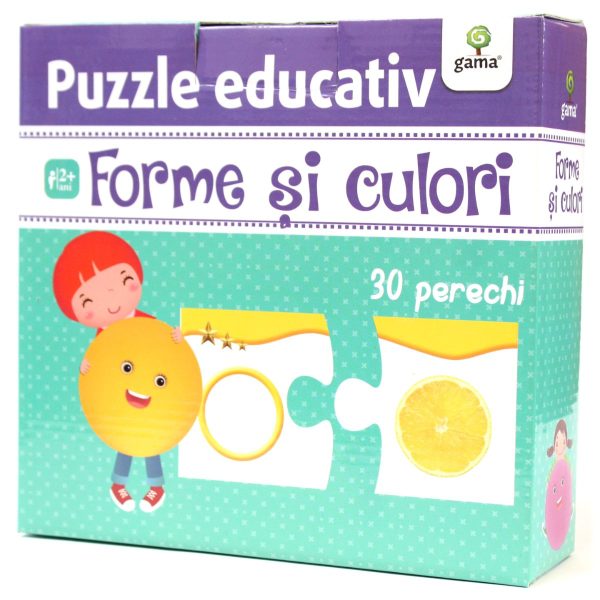 Forme si culori, Puzzle educativ