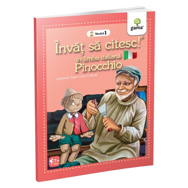 Pinocchio, Invat sa citesc in limba italiana, Nivelul 1