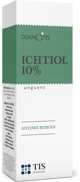 Unguent cu ichtiol 10% Dermotis, 25 g, Tis Farmaceutic