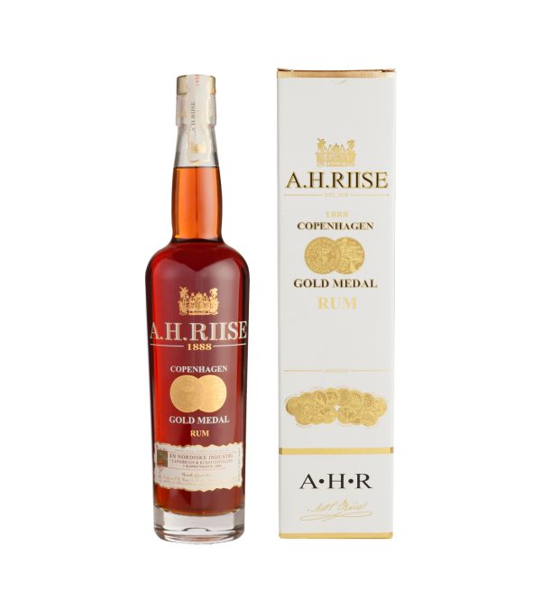A.H.Riise 1888 Copenhagen Gold Medal Rom Cutie 0.7L
