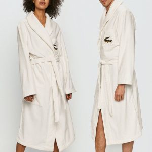Lacoste Halat culoarea alb