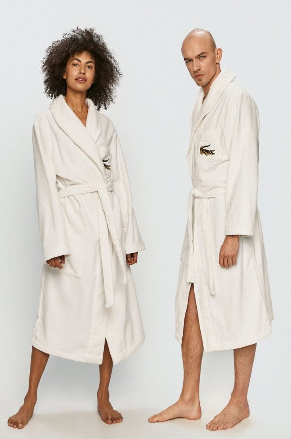 Lacoste Halat culoarea alb
