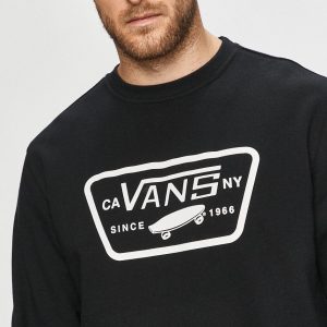 Vans - hanorac de bumbac VN0A45CIBLK1-BLACK