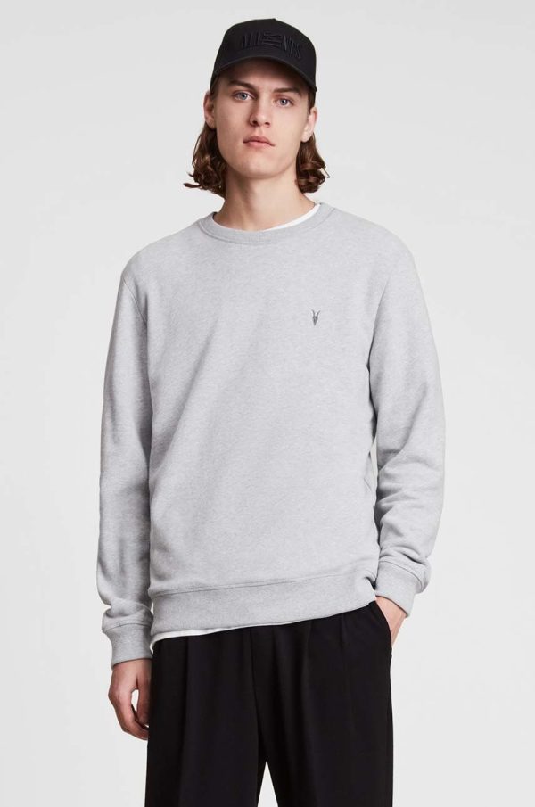 AllSaints - Bluza Raven Crew