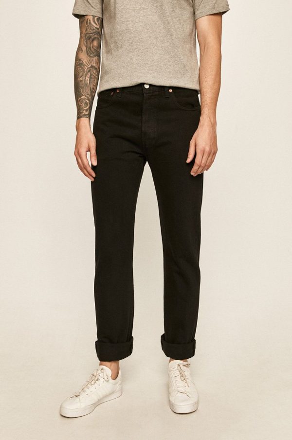 Levi's - jeanși 501 Regular Fit 00501.0165-black