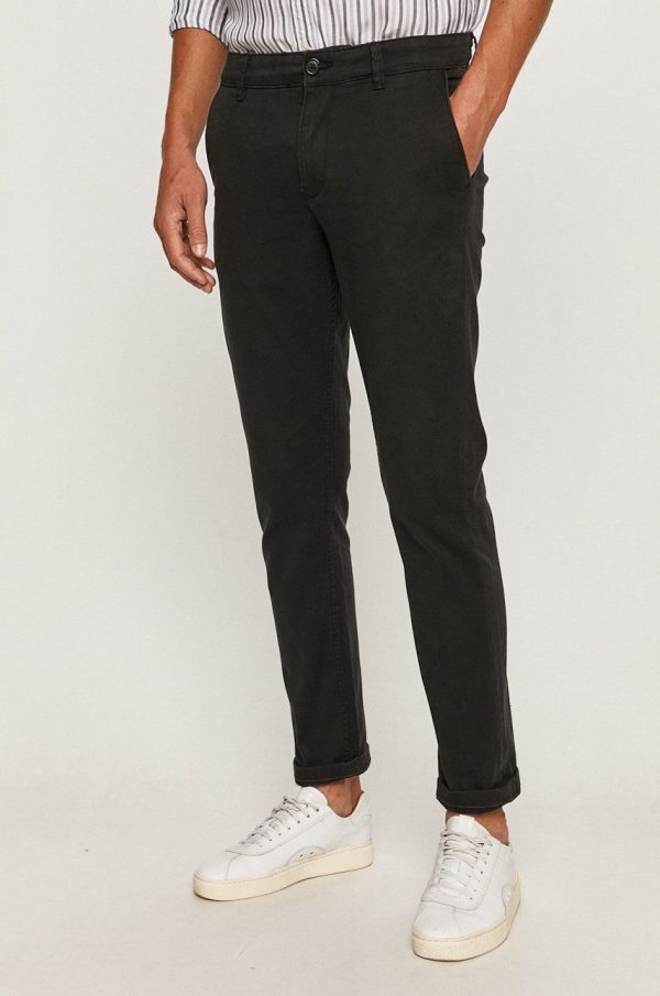 Selected Homme Pantaloni bărbați, culoarea negru