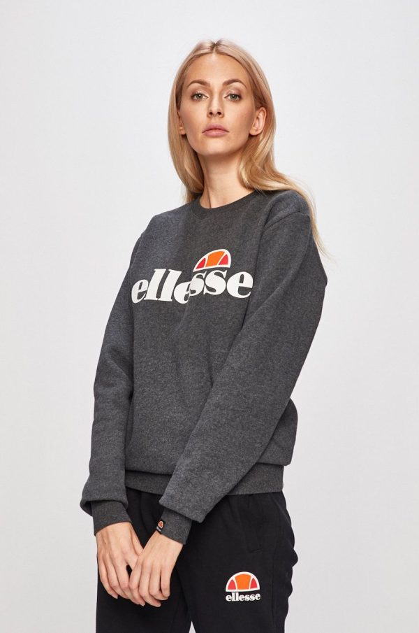 Ellesse Bluză femei, culoarea gri, cu imprimeu SGS03238-White