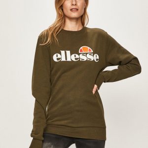 Ellesse Bluză femei, culoarea verde, cu imprimeu SGS03238-White