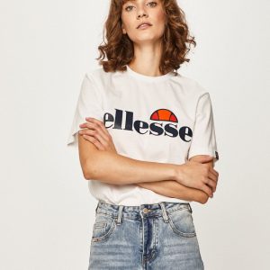 Ellesse tricou din bumbac culoarea alb SGS03237-White