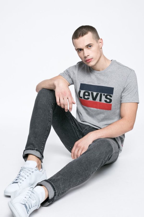 Levi's - tricou Mainline Graphic 39636.0002-grey