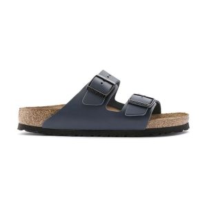 Papuci Birkenstock Arizona Natural Leather Dark Brown 51151 51151-Blue