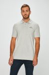 Kappa Polo de bumbac culoarea gri, cu imprimeu