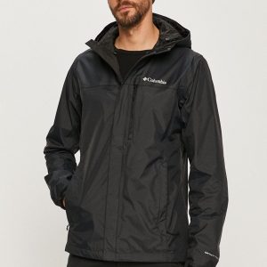 Columbia jachetă de exterior Pouring Adventure Ii culoarea negru, de tranzitie 1760061-479