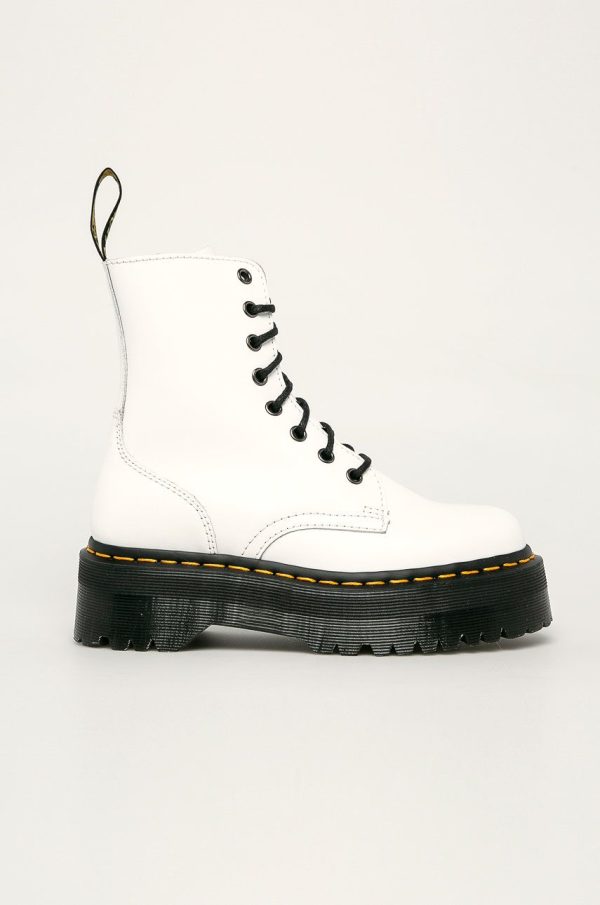 Dr Martens - Bocanci de piele 15265100-White