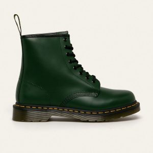 Dr. Martens bocanci de piele 11822207 1460 barbati, culoarea verde