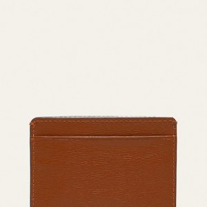 Dkny carcasa din piele femei, culoarea maro