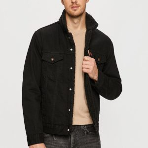 Levi's - geacă jeans 16365.0100-Blacks