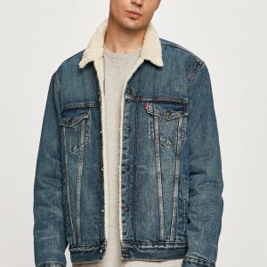 Levi's - geacă jeans 16365.0128-MedIndigoW