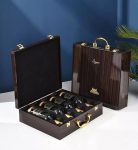 Cutie Lemn Deluxe Majesty XL pentru 4 Sticle - Gift Box