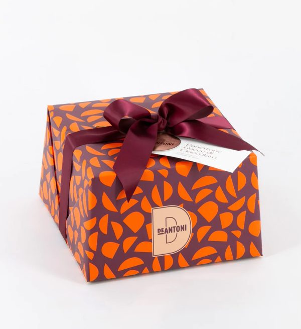 DeAntoni Panettone Gocce di Cioccolato Linea Elegance 1 kg
